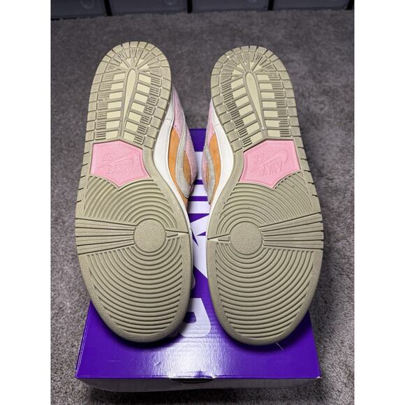 Nike SB Dunk Low Pro Red Stardust Neutral Olive HJ4135-600 Size 10.5 Ships Fast - Picture 6 of 7